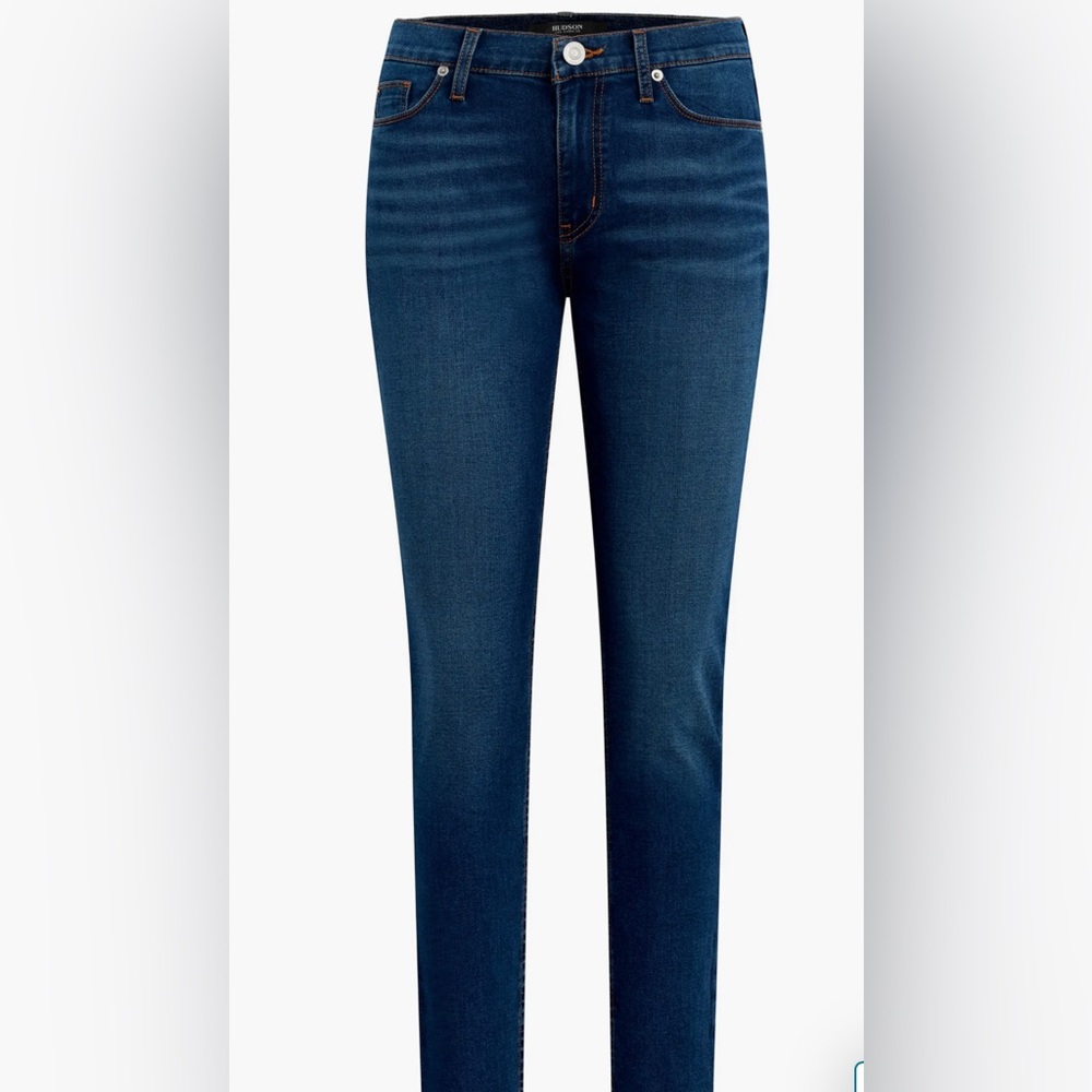 NWT Hudson High Waist Blair Orchid Skinny Blue Jeans Premium Denim Size 24 NWT